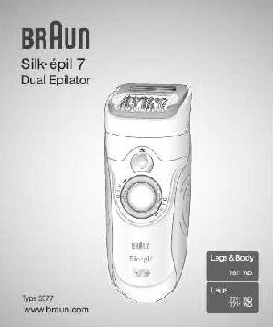 User manual Braun 7791WD  ― Manual-Shop.ru