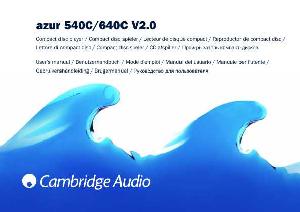 Инструкция Cambridge Audio AZUR 640C V2.0  ― Manual-Shop.ru