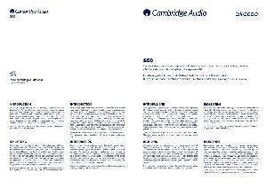 Инструкция Cambridge Audio S50  ― Manual-Shop.ru