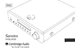 Инструкция Cambridge Audio Sonata DR30  ― Manual-Shop.ru