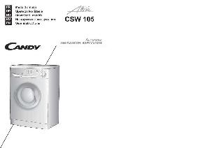 Инструкция Candy CSW-105  ― Manual-Shop.ru