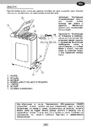 User manual Candy CTAS-127  ― Manual-Shop.ru