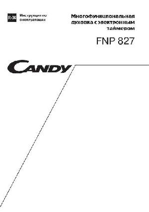 User manual Candy FNP-827  ― Manual-Shop.ru