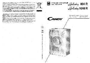 User manual Candy Holiday 804R  ― Manual-Shop.ru