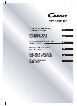 Инструкция Candy MIC-20GDFX  ― Manual-Shop.ru