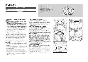 User manual Canon EF 135 mm F2.8  ― Manual-Shop.ru