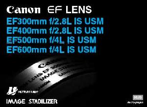 User manual Canon EF 300 mm F2.8L IS USM  ― Manual-Shop.ru