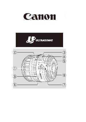 User manual Canon EF 35-135 mm F4.5-5.6 USM  ― Manual-Shop.ru