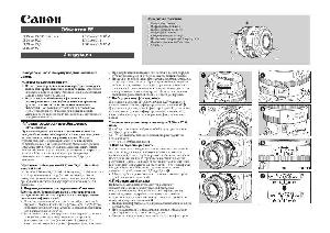 User manual Canon EF 50 mm F1L USM  ― Manual-Shop.ru