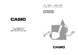 Инструкция Casio LD-80  ― Manual-Shop.ru