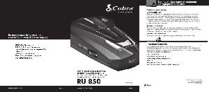 Инструкция Cobra RU-850  ― Manual-Shop.ru