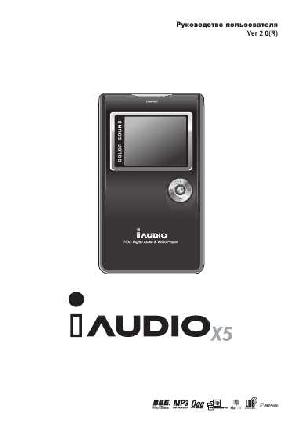 Инструкция Cowon iAudio X5  ― Manual-Shop.ru