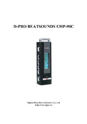 User manual D-Pro Beatsounds EMP-90C  ― Manual-Shop.ru
