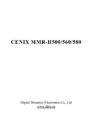 User manual D-Pro Cenix MMR-H560  ― Manual-Shop.ru