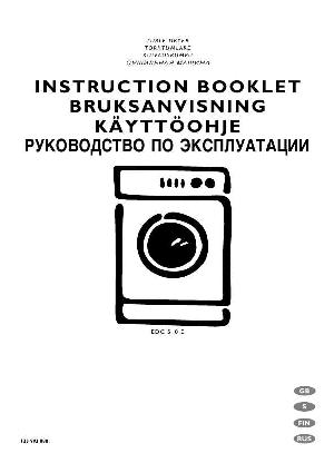 Инструкция Electrolux EDC-510E  ― Manual-Shop.ru