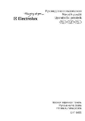 User manual Electrolux EHT-6435X  ― Manual-Shop.ru