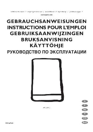 Инструкция Electrolux ER-1436U  ― Manual-Shop.ru