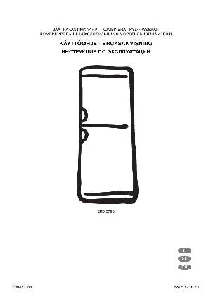 Инструкция Electrolux ERD-2750  ― Manual-Shop.ru