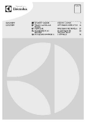 Инструкция Electrolux ESF-2210DK  ― Manual-Shop.ru