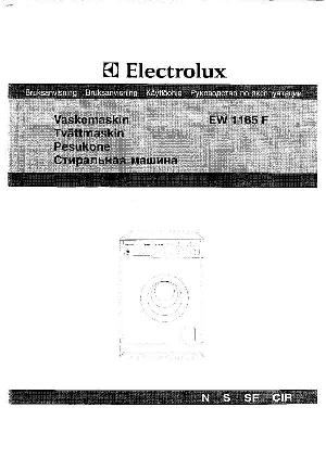 Инструкция Electrolux EW-1165F  ― Manual-Shop.ru