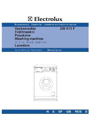 Инструкция Electrolux EW-813F  ― Manual-Shop.ru