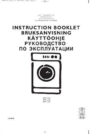 Инструкция Electrolux EWF-1645  ― Manual-Shop.ru