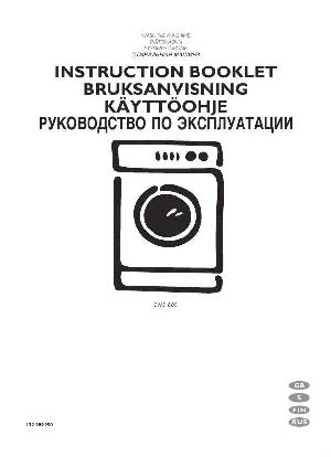 Инструкция Electrolux EWS-800  ― Manual-Shop.ru