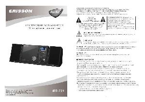 Инструкция ERISSON MS-731  ― Manual-Shop.ru