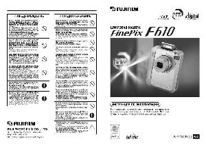 User manual Fujifilm FinePix F610  ― Manual-Shop.ru
