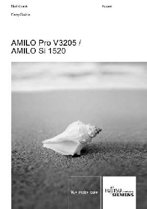 User manual Fujitsu-Siemens Amilo Pro V3205  ― Manual-Shop.ru