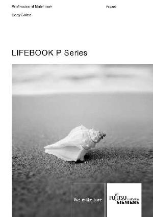 Инструкция Fujitsu-Siemens Lifebook P серии  ― Manual-Shop.ru