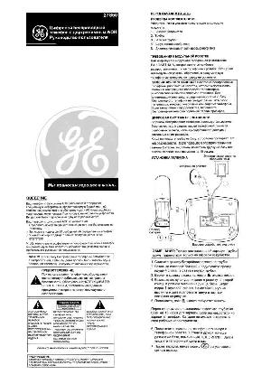 User manual GE 2-7850  ― Manual-Shop.ru