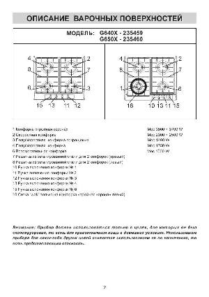 Инструкция Gorenje G-650X  ― Manual-Shop.ru
