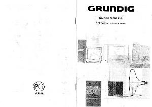 User manual Grundig P 37-830/4 TEXT  ― Manual-Shop.ru