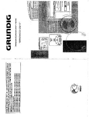 Инструкция Grundig Sonoclock-22Q  ― Manual-Shop.ru