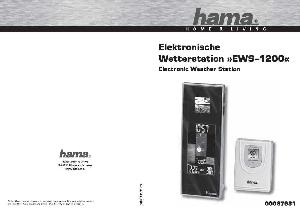 User manual HAMA EWS-1200  ― Manual-Shop.ru