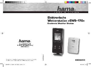 Инструкция HAMA EWS-170  ― Manual-Shop.ru