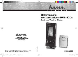 User manual HAMA EWS-370  ― Manual-Shop.ru