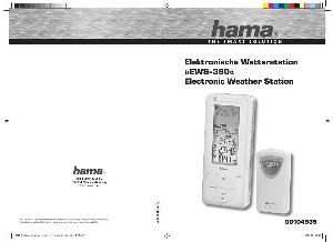 User manual HAMA EWS-390  ― Manual-Shop.ru