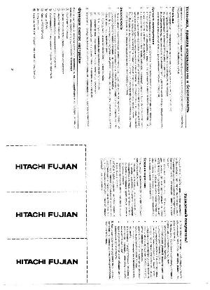 User manual Hitachi FR-14S40  ― Manual-Shop.ru