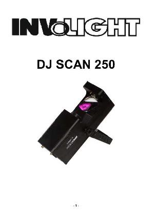 User manual Involight DJ Scan 250  ― Manual-Shop.ru