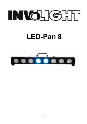 Инструкция Involight LED Pan-8  ― Manual-Shop.ru