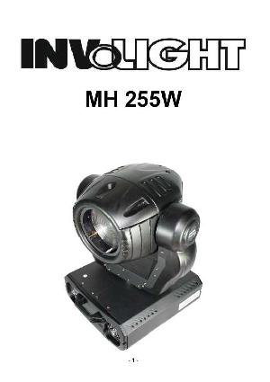 Инструкция Involight MH-255W  ― Manual-Shop.ru