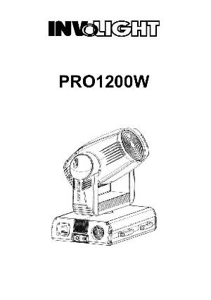 User manual Involight PRO-1200W  ― Manual-Shop.ru