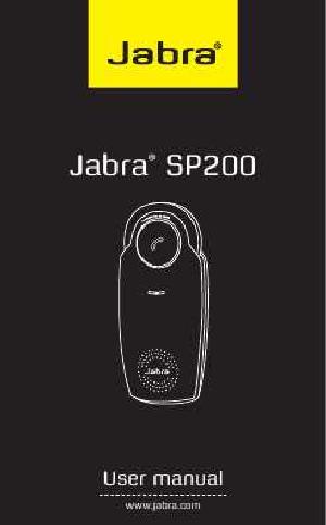 User manual Jabra SP-200  ― Manual-Shop.ru