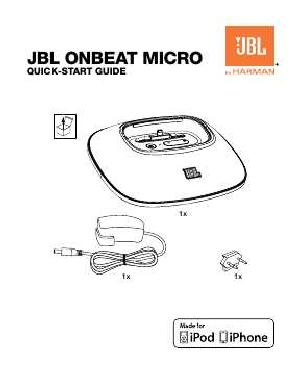 Инструкция JBL Onbeat Micro  ― Manual-Shop.ru
