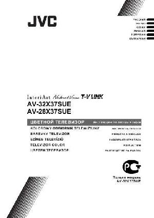 User manual JVC AV-28X37SUE  ― Manual-Shop.ru