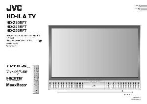 Инструкция JVC HD-Z56RF7  ― Manual-Shop.ru