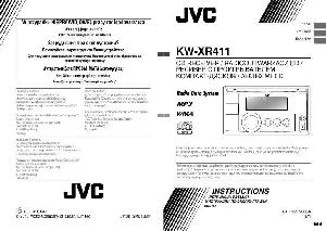 Инструкция JVC KW-XR411  ― Manual-Shop.ru