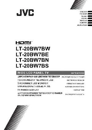 Инструкция JVC LT-20BW7  ― Manual-Shop.ru